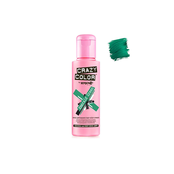 Crazy Color Semi Permanent Emerald Green #053 100ml