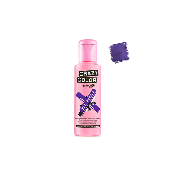 Crazy Color Semi Permanent Hot Purple #062 100ml