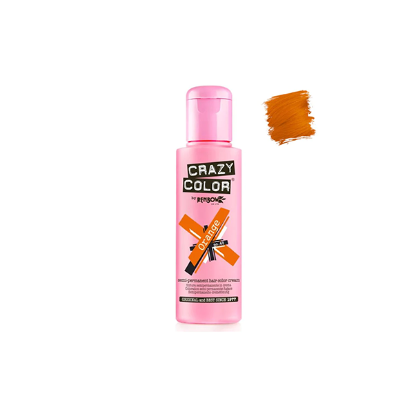 Crazy Color Semi Permanent Orange #060 100ml