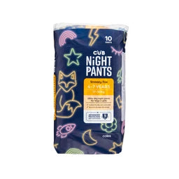 Cub Nights Pants 4-7 Years Medium | 10 pack