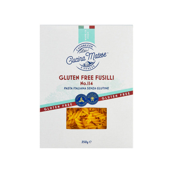 Cucina Matese Gluten Free Fusilli Pasta | 350g