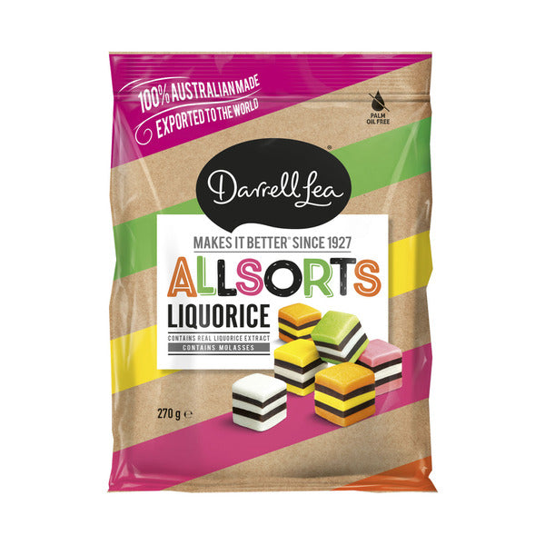 Darrell Lea Allsorts Liquorice | 270g