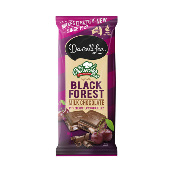 Darrell Lea Cheesecake Shop Black Forest | 160g