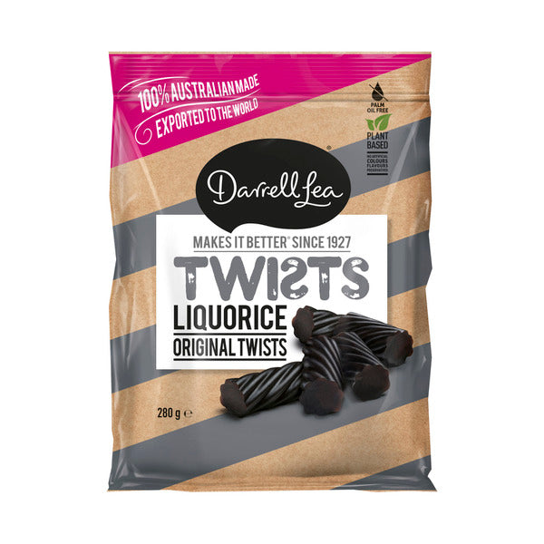 Darrell Lea Liquorice Twists | 280g