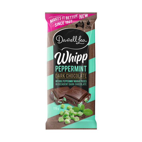 Darrell Lea Peppermint Whip Dark Block | 170g