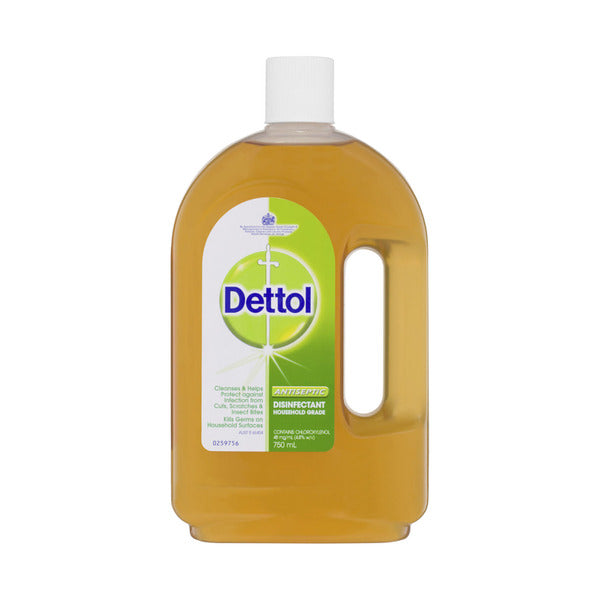 Dettol Classic Antibacterial Disinfectant Liquid Solution 750mL