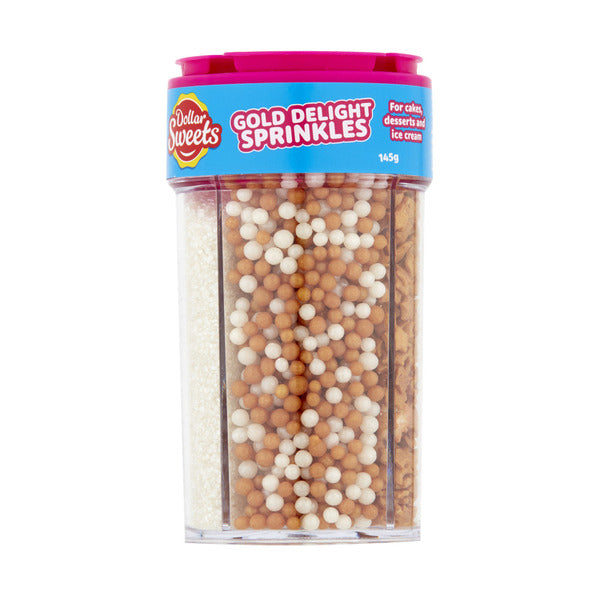 Dollar Sweets Gold Delight Sprinkles | 145g