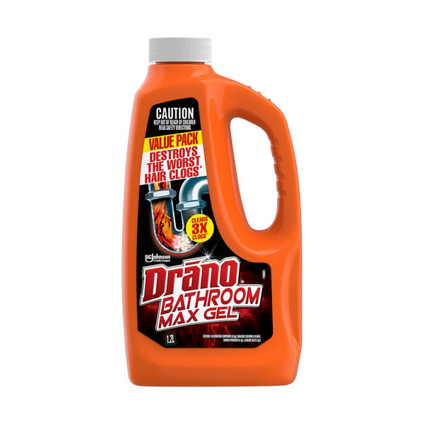 Drano Bathroom Max Gel Drain Liquid | 1.2L