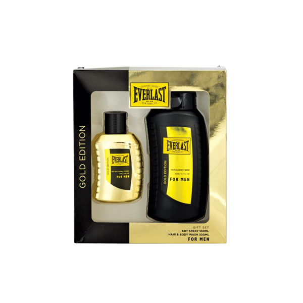 Everlast Gold Eau De Toilette 100ml & Body Wash Set