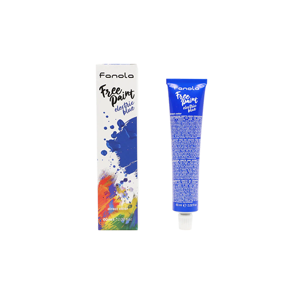 Fanola Free Paint Direct Colour Electric Blue 60ml