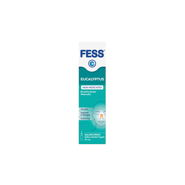 Fess Eucalyptus Saline Nasal Spray 30ml