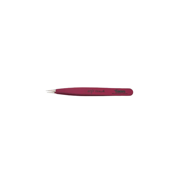 Focus Pointed Soft Touch Tweezer - Fuschia