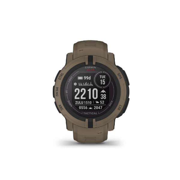 Garmin Instinct 2 Solar Sports Watch (Tactical Edition Coyote Tan)