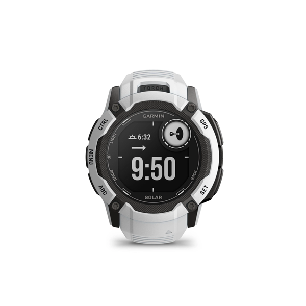 Garmin Instinct 2X Solar Sports Watch (Whitestone)
