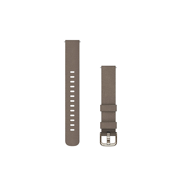Garmin Lily® 2 Accessory Band, Fabric, Cream Gold/Coffee