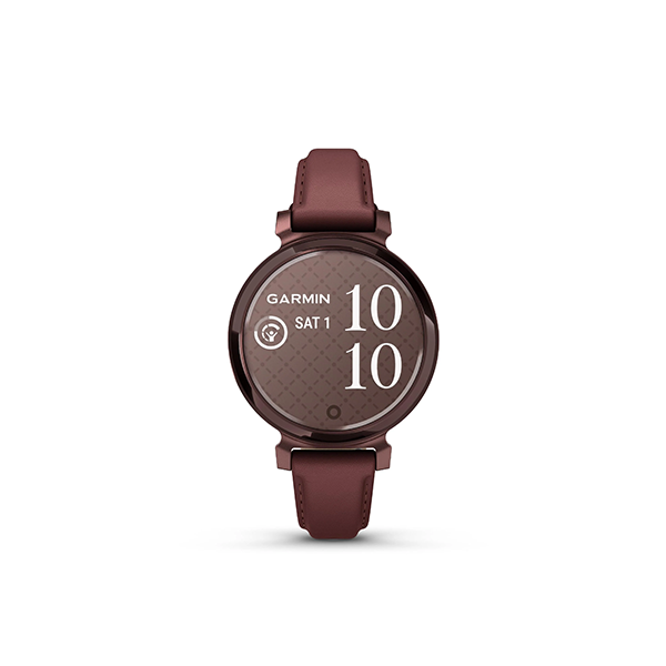 Garmin Lily® 2 Classic, Dark Bronze with Mulberry Leather Band