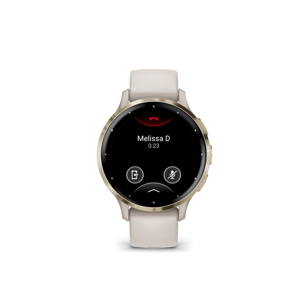 Garmin Venu 3S Sports Watch (Ivory/Soft Gold)