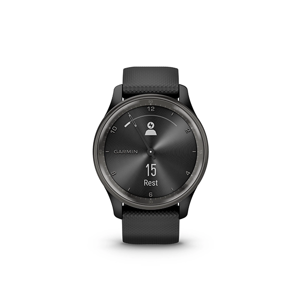 Garmin Vivomove Trend Smart Watch (Black)