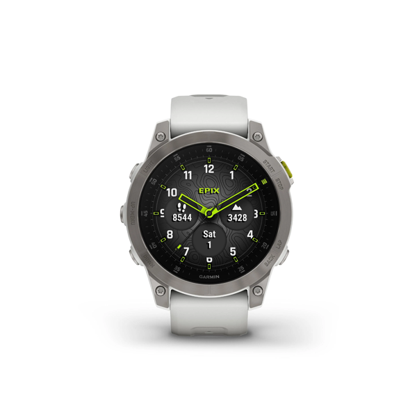 Garmin epix ™ (Gen 2) Sports Watch (Sapphire - White Titanium)