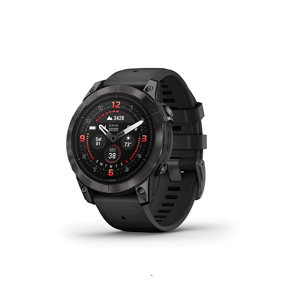 Garmin epix ™ Pro (Gen 2) Sapphire Edition 47mm Carbon Grey DLC Titanium with Black Band
