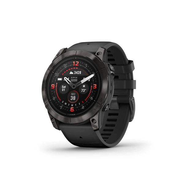 Garmin epix ™ Pro (Gen 2) Sapphire Edition 51mm Carbon Grey DLC Titanium with Black Band