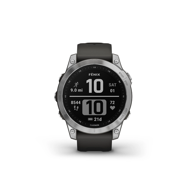 Garmin fenix® 7 Sports Watch (Silver/Graphite)