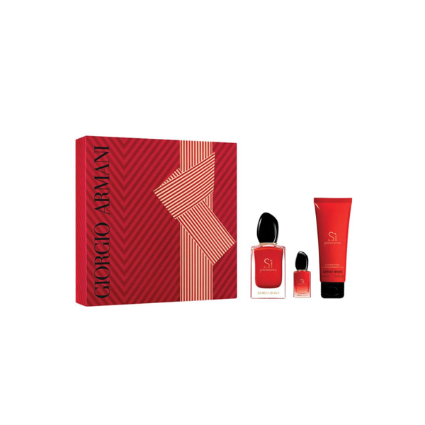 Giorgio Armani SI Passione Eau De Parfum 50ml 3 Piece Set