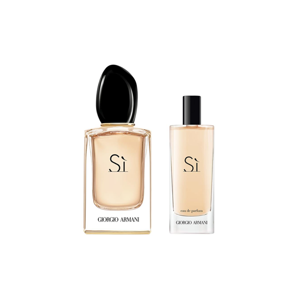 Giorgio Armani Si Eau De Parfum 50ml plus 15ml 2 Piece Set