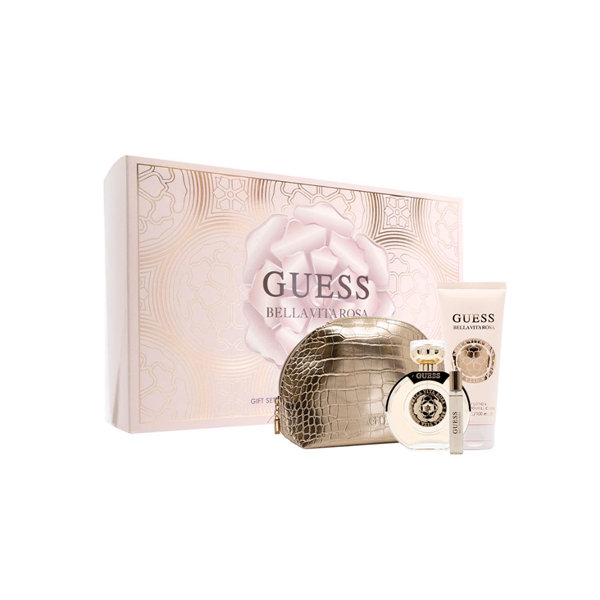 Guess Bella Vita Rosa For Women Eau De Toilette 100ml 3 Piece Set