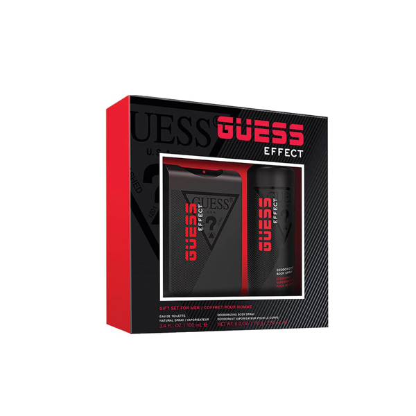 Guess Effect Eau De Toilette 100ml & Deodorant Spray 2 Piece Set