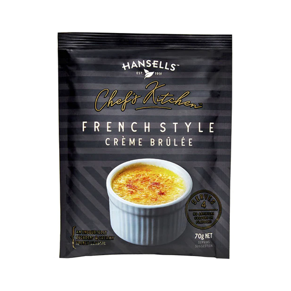 Hansells Chef's Kitchen French Style Creme Brulee | 70g