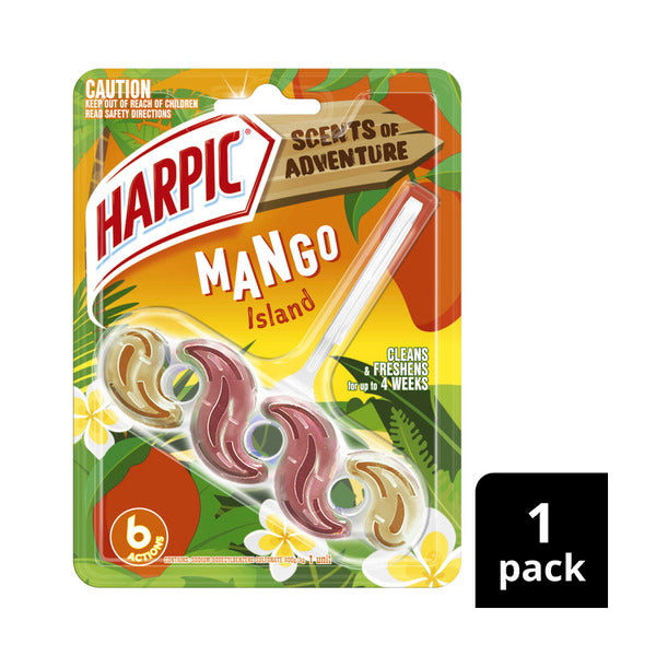 Harpic Scent Of Adventure Toilet Cleaner Mango Island | 1 each