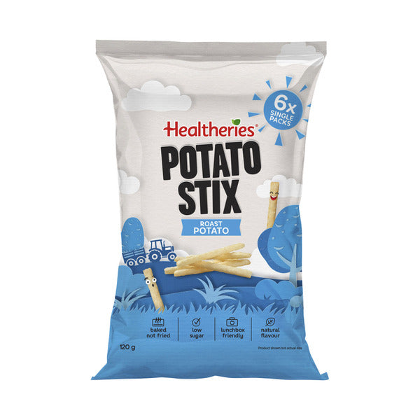 Healtheries Potato Stix Roast Multipack Kids Lunchbox Snacks 6X20g | 120g