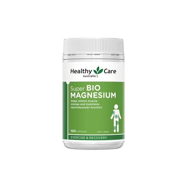 Healthy Care Super Bio Magnesium 100 Capsules