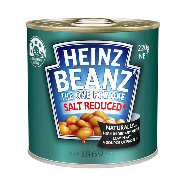 Heinz Baked Beans Regular Salt Reduced 220g Shop And Dispatch