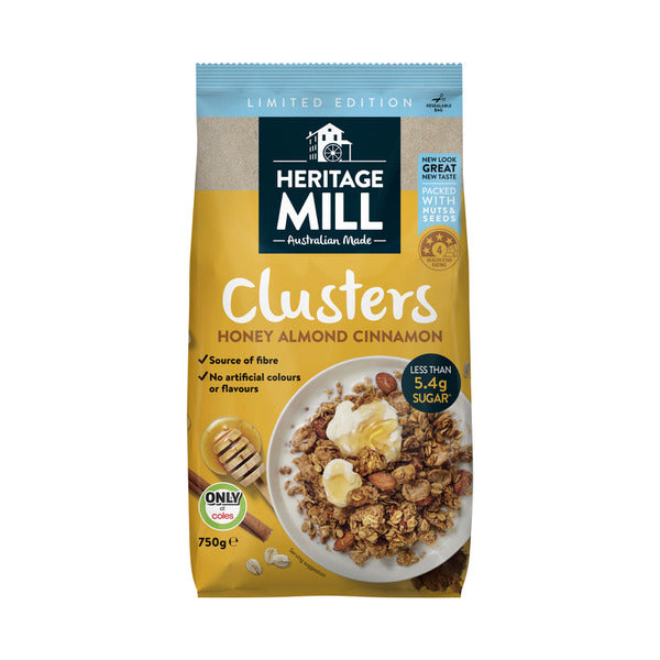 Heritage Mill Clusters Almond & Cinnamon Ltd Edition | 750g
