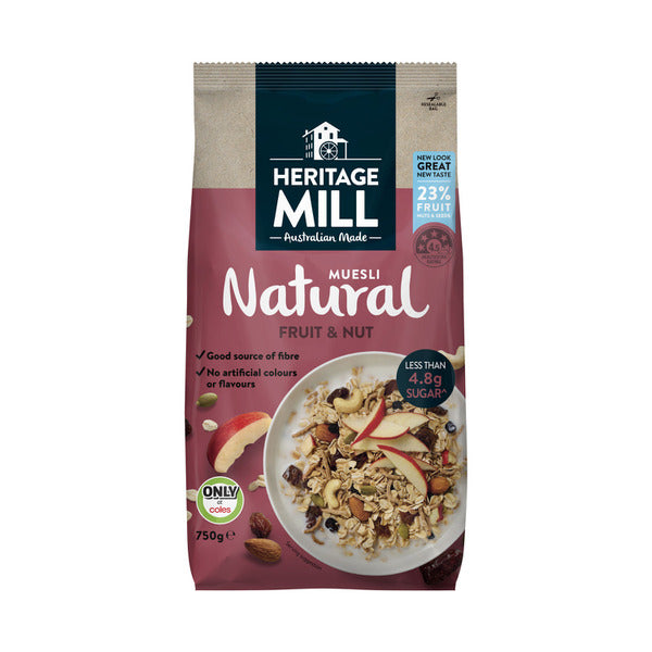 Heritage Mill Muesli Fruit & Nut | 750g