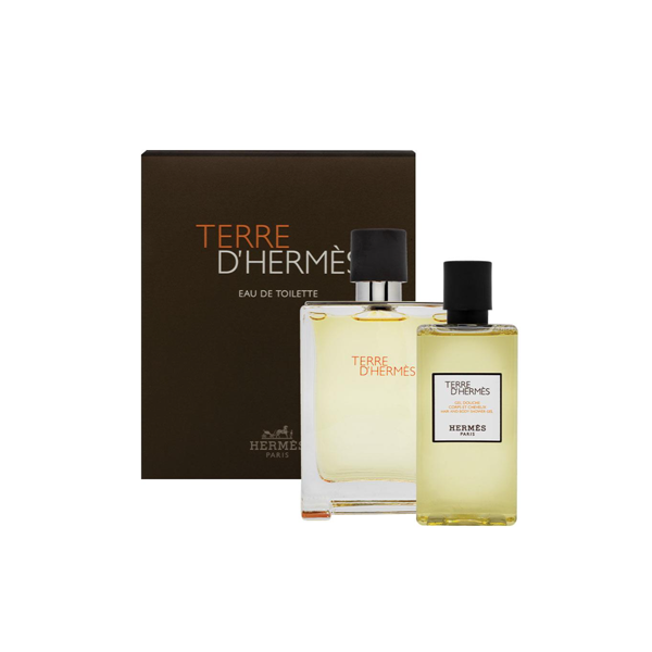 Hermes Terre Eau de Toilette 100ml & Shower Gel 2 Piece Set