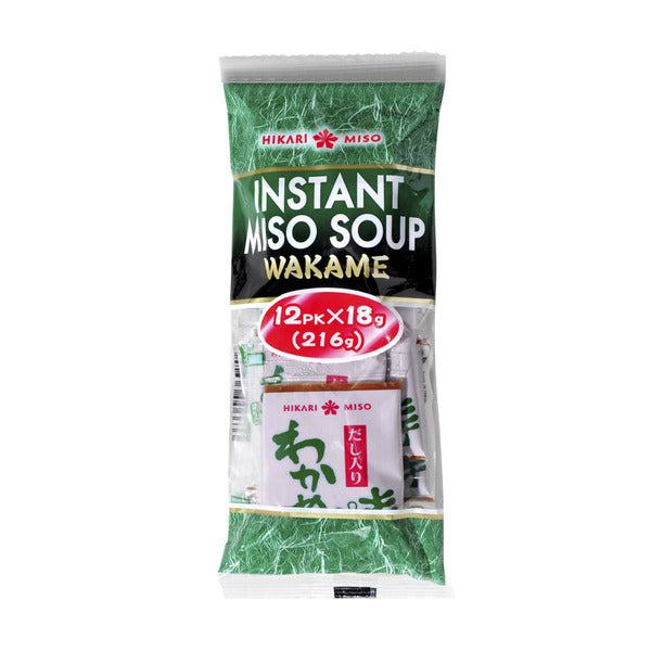 Hikari Wakame Instant Miso Soup 12 pack 216g Shop & Dispatch