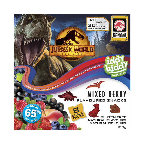 Iddy Biddy Fruit Snacks Mixed Berry 160g Shop And Dispatch