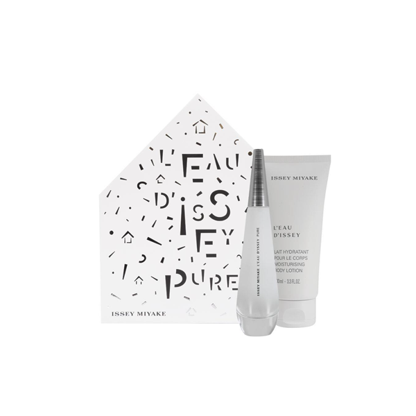 Issey Miyake Leau DIssey Pure Eau De Toilette 50ml 2 Piece Set