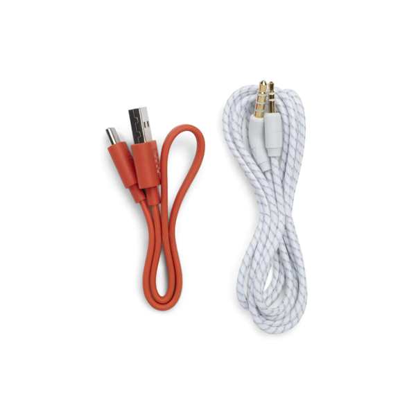 JBL Live 460 Noise Cancelling Over-Ear Headphones (White)