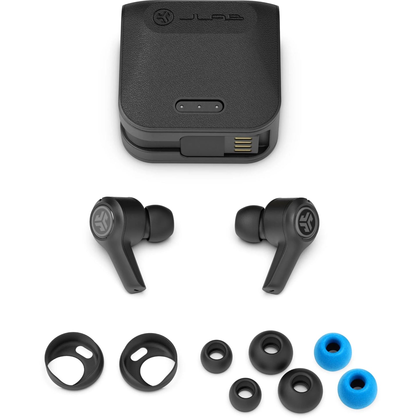 JLab JBuds Air Executive True Wireless In-Ear Headphones (Black)