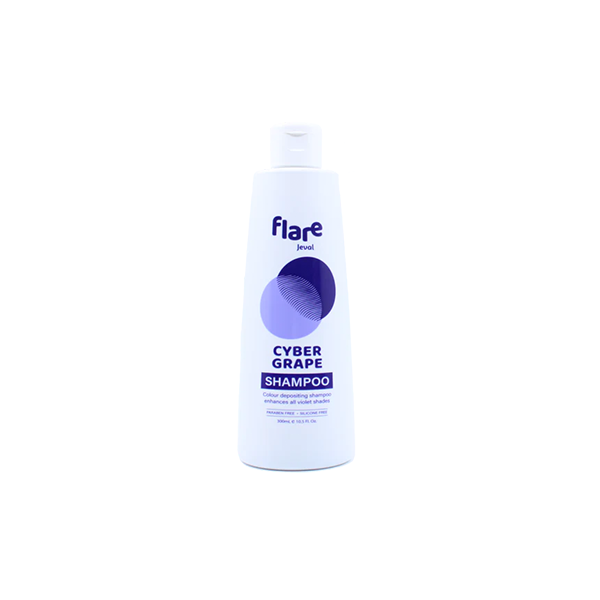 Jeval Flare Cyber Grape Shampoo 300ml