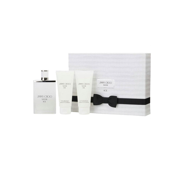Jimmy Choo Man Ice Eau De Toilette 100ml 3 Piece Set