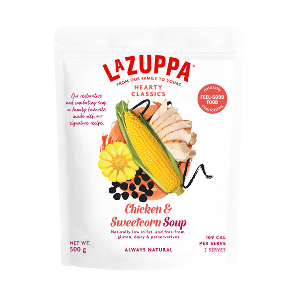 La Zuppa Pouch Chicken & Sweetcorn Soup | 500g