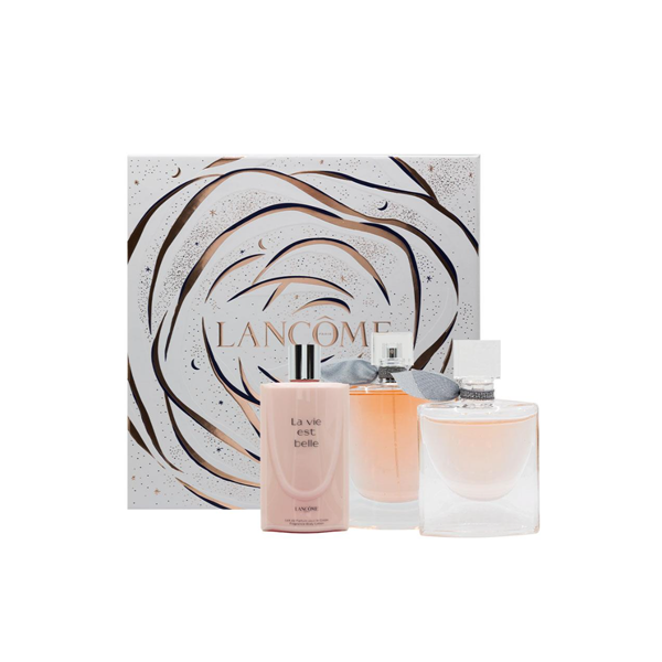 Lancome La Vie Est Belle Eau De Parfum 100ml + Mini EDP and Body Lotion 3 Piece Set