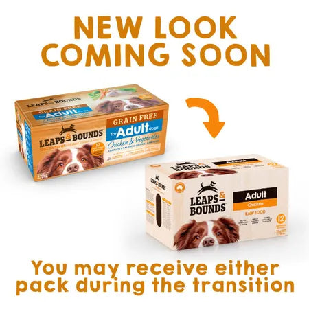 Leaps & Bounds Barf Chicken Dog Patties 2.72kg