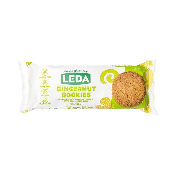 Leda Nutrition Gingernut Gluten Free Cookies | 155g