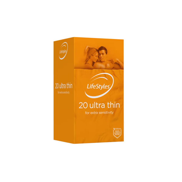 Lifestyles Ultra Thin Condoms 20 Pack
